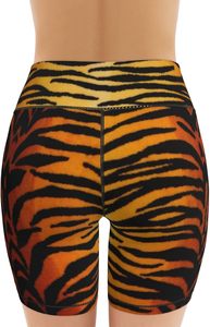 <b>High</b> <b>Waist</b> Gym Shorts Elastic <b>Waist</b> Solid Biker Yoga Running Wear Outdoor Sports <b>Leggings</b> - Product Image 4