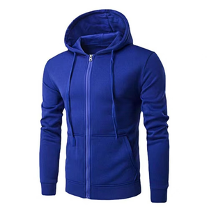 Otoño hombres sudaderas Chaqueta de manga larga con capucha cremallera cierre Chaqueta Hombre sudaderas con capucha sudadera Slim Fit ropa masculina - Product Image 2