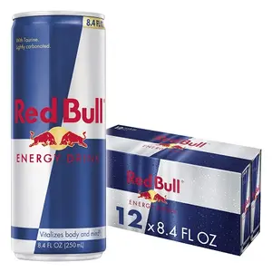 Yeni stok Red Bull 250ml enerji içeceği (tüm metin mevcut)