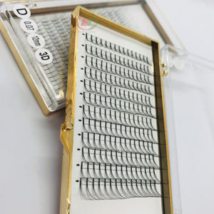 Extensiones de pestañas individuales hechas a mano de pelo sintético de alta calidad al mejor precio de fábrica de Vietnam - Product Image 1