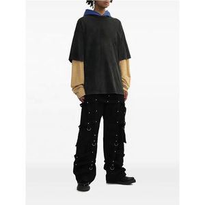 OEM Factory Custom High Quality 100% Cotton Winter Street Wear <b>Lightweight</b> Regular Fit Fade Mock Fashion Essential Design <b>Hoodie</b> - Product Image 2