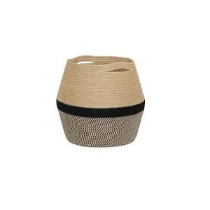 Cesta de almacenamiento de macramé de diseño de interiores, decoración de sala de estar para dormitorio exterior, accesorios para el hogar, gran capacidad, precio barato - Product Image 1
