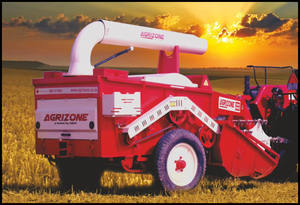 Cosechadora de Paja Motorizada de Alta Eficiencia AGRIZONE, Gestión Superior de Residuos, Rendimiento Potente - Product Image 3