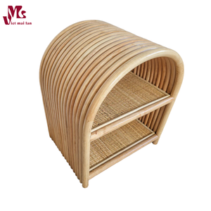 Wholesale Natural Cabinet Rattan Cabinets Kids <b>Storage</b> Cabinet <b>for</b> Kid's Furniture Made in Vietnam - Product Image 3