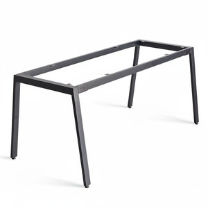 Patas de Mesa Metálicas de Estilo Industrial Aton Concept 1600x800mm para Comedor, Cocina, Mobiliario de Hospital, Ensambladas HCAT008, Patas de Banco - Product Image 1