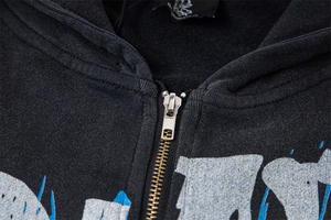 Sudadera con Estampado Puff, Ropa Urbana, Estilo Holgado, Tela Sólida, Unisex, Estilo Casual, Costuras Duraderas, Ropa de Invierno, Cómoda y Acogedora - Product Image 4