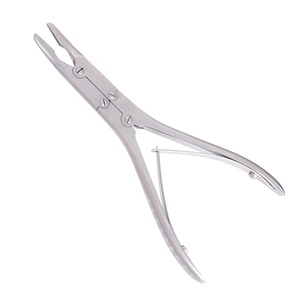 เครื่องบดกระดูกสแตนเลสแบบแอ็คชั่นสองชั้นขนาด2มม. 15ซม. สำหรับการผ่าตัด - Product Image 1