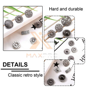 กระดุมเหล็กสำหรับชุดพิธีการ วัสดุทนทาน มีสินค้าในสต็อก กระดุมเหล็กสำหรับชุดพิธีการระดับมืออาชีพ - Product Image 2