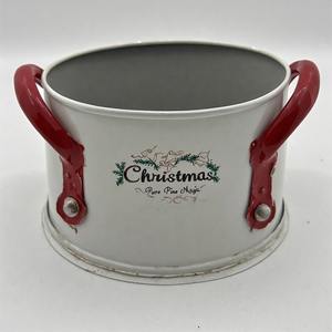 กระถางโลหะประดับต้นเฟอร์หิมะเหมาะสำหรับทางเดินในเทศกาลคริสต์มาสและสวนมีสไตล์ด้วยต้นคริสต์มาส - Product Image 3