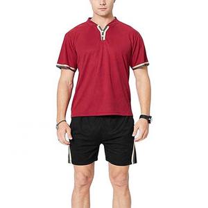 Sprixo Enterprises Ensemble chemise haut et short à manches courtes avec boutons imprimés brodés sur le devant pour hommes 100% coton Nouveau design - Product Image 3