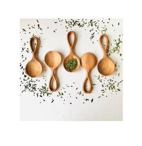 Mini cuchara de madera de alta calidad y cuchara de madera de uso hecho a mano para especias y café precio al por mayor - Product Image 1