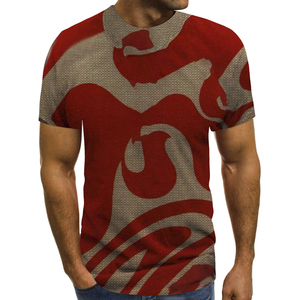 Nuevo estilo 100% poliéster sublimación camiseta personalizada camiseta impresión en blanco camiseta hombres mejor precio camisetas - Product Image 6