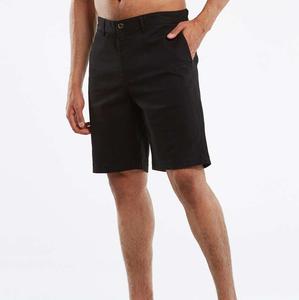 OEM logotipo personalizado sólido caliente verano 100% algodón de secado rápido impermeable transpirable ajuste holgado Color naranja Chinos pantalones cortos bolsillo hombres - Product Image 4