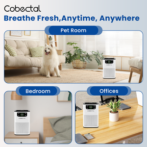 Cobectal ZQA-2000B/ZQA-3000A Air Purifier Filter H13 HEPA 2-Pack for Outdoor Use Battery/<b>Electric</b> Powered - Product Image 4