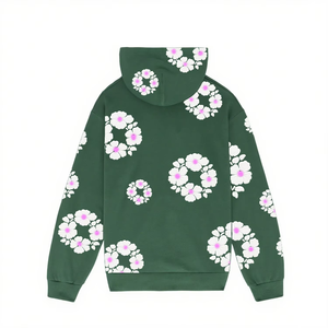 Sweat-shirts décontractés d'hiver surdimensionnés élégants en molleton 100% coton écologique avec logo personnalisé imprimé à l'écran - Product Image 5