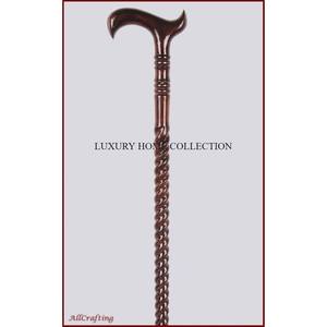 Bastones pulidos a mano con diseños de mango adornados, perfectos para el uso diario o como regalos para sus seres queridos. - Product Image 5