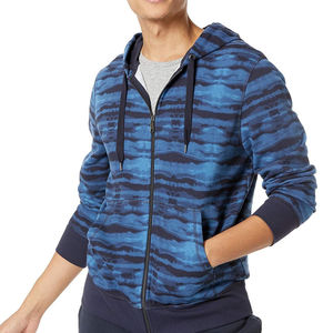 Sudadera con capucha de manga larga con cremallera para hombre de peso ligero/calidad premium y 100% transpirable sudadera básica con cremallera para hombre al mejor precio - Product Image 4