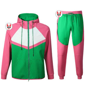 Survêtement brodé pour femmes avec lettres grecques de la sororité Alpha Kapa |   Survêtement en polyester et coton personnalisé pour femmes, broderie de sororité - Product Image 6