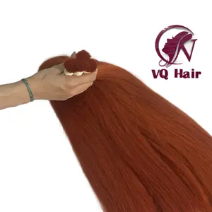 44+ Color Options, Custom Hot Orange VIP Hair in Bulk, from 100% Vietnamese Raw Hair, Virgin Hair One Donor
