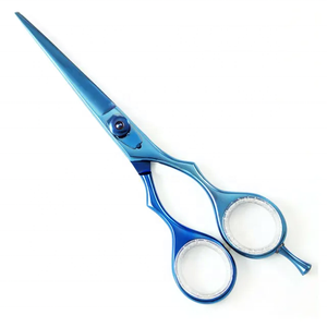 Nuevo diseño 8,5 pulgadas 8 bolsillo tijera plegable profesional 6,0 pulgadas fmci corte de pelo diente plano 5,5 pulgadas corte tijeras de peluquero - Product Image 5