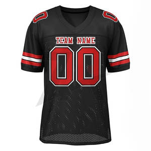 Équipement personnalisé Maillot de football américain Réversible Uniforme de football universitaire Premium Respirant 100% Polyester USA Football Wear - Product Image 1