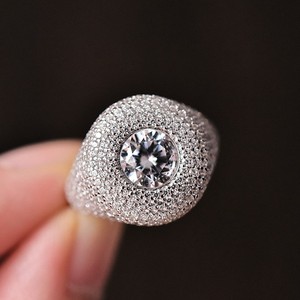 High Quality IGI Certified Lab Grown Diamond Ring 14k 18k White Gold Brilliant round Cut <b>for</b> Men and Women's Wedding - Product Image 2