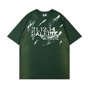 Camisetas personalizadas de alta calidad Estilo callejero informal Manga corta 180 gramos Peso Impresión digital Producción en masa - Product Image 3