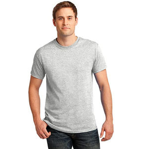 180 GSM épais coton hommes T-shirts étiquette personnalisée Logo O cou T-shirts 100% coton O cou t-shirts - Product Image 3