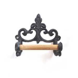 Most Popular Style Golden Toilet Tissue Paper <b>Roll</b> <b>Holder</b> With Flower Design <b>Wall</b> Mounted for Home & Hotel in Bathroom Usage - Product Image 2