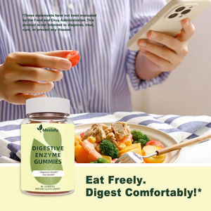 OEM/ODM Verdauungsenzym-Gummis Multi-Enzym-Digestionssupplement mit Probiotika für Darmgesundheit, Unterstützung der Verdauung - Product Image 6