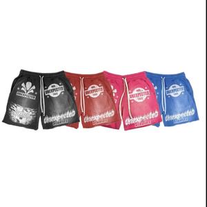 กางเกงขาสั้นจ็อกกิ้งผู้ชายสไตล์ไฮสตรีท แห้งเร็ว ระบายอากาศได้ดี ผ้าฝ้าย 100% สีซีดแบบซันเฟด เอวยางยืด ลายเรียบ แบรนด์สั่งทำ - Product Image 1