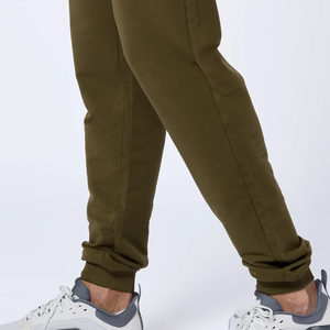 กางเกงวอร์มขายาวผ้าสแปนเด็กซ์/ โพลีเอสเตอร์น้ำหนักเบาสำหรับผู้ชายกางเกงวิ่งออกกำลังกายแบบปรับแต่งได้สำหรับใส่ไปยิมเอวยางยืดแบบลำลอง - Product Image 5