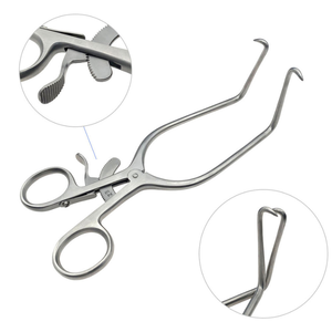 Retractor Surgiright Weitlaner de acero inoxidable, 2 garras, retractor de hueso, autorretención para instrumento ortopédico para mascotas - Product Image 4