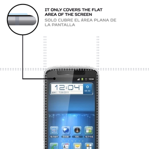 ฟิล์มกันรอยหน้าจอ ANTISHOCK สำหรับอุปกรณ์เสริมมือถือ ZTE Blade III Premium - Product Image 3