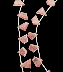 Perles de quartz fraise naturelle 6-12 MM fabrication de bijoux pierres précieuses guérison Quartz perles en vrac de haute qualité - Product Image 4