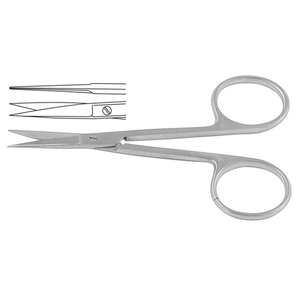 Ciseaux Iris 10 cm à Lame Extra Plate en Acier Inoxydable – Instruments Chirurgicaux les Plus Vendus avec Garantie de 2 Ans – Prix de Gros - Product Image 2
