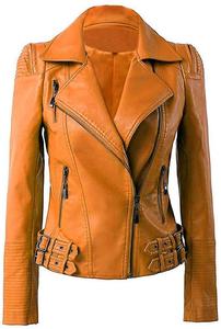 Chaquetas de cuero para mujer al por mayor, todas las tallas disponibles en colores atractivos fabricados profesionalmente - Product Image 1