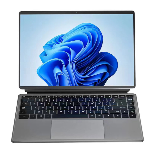 New Product 14 Inch Big Touch Screen 16GB RAM 256GB ROM Windows 11 2 in 1 Laptop Tablet PC With Keyboard