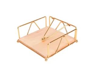 Custom Luxury Stainless Steel Brass Black Gold <b>Silver</b> Metal Bar Wedding Restaurant <b>Napkin</b> Serviette Stand Tabletop <b>Napkin</b> Holder - Product Image 6