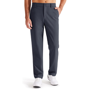Nouveau style de pantalons pour hommes personnalisés à séchage rapide de haute qualité, respirants et anti-rides, vente en gros de pantalons vierges unis de couleur OEM pour hommes - Product Image 2