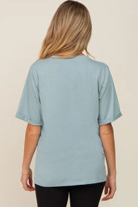 Nuevas Camisetas de Maternidad para Mujer 2026, Transpirables, al por Mayor, Ropa de Embarazo, Camisetas de Lactancia - Product Image 4