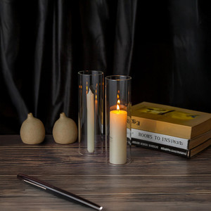 HST0310 - Clear <b>Hurricane</b> <b>Candle</b> Shade Chimney Tube [No Bottom] - 3 x 10 - Product Image 4
