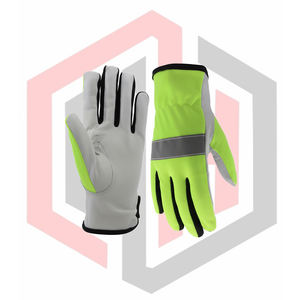 Gants de soudage en cuir de chèvre et de vache, vente en gros, robustes, durables, résistants aux déchirures, anti-coupures, anti-statiques, 11 oz - Product Image 4