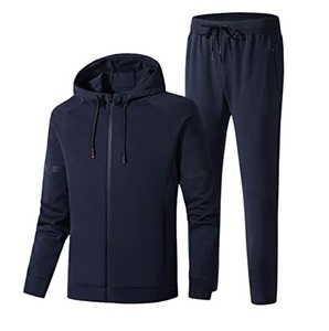 ชุดกีฬาวิ่งออกกำลังกายกางเกงวอร์มและชุดมีฮู้ดชุดวอร์มชุดวิ่งชุดวอร์มธรรมดาชุดวอร์มสำหรับผู้ชายชุดวอร์มพร้อมชุดฝึกด้านข้าง - Product Image 1