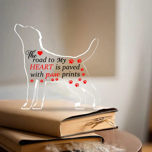 Recuerdo Fotográfico de Piedra Natural Acrílica de Alta Transparencia, Personalizable, el Mejor Regalo para Mejores Amigos, Decoración para Sala de Estar, Hogar y Mascotas - Product Image 3