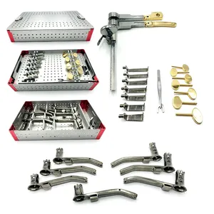 HOT VENTAS Caspar Micro Lumbar Discectomía Retractor Set de Cirugía espinal Plasma Coated CE ISO APROBADO - Product Image 1