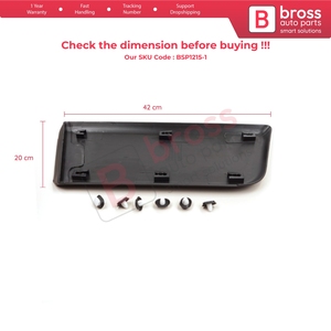Panel de moldura de puerta lateral izquierda BSP1215-1 para Ducato MK3 Boxer 250 Jumper Relay MK2 Daily 2006-2024 Promaster 8545FE - Product Image 6
