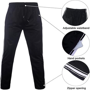 Conjunto de chándal para hombre con logotipo personalizado Zipup Jacket con paneles laterales al por mayor | Chándal cortavientos de nailon en blanco - Product Image 5