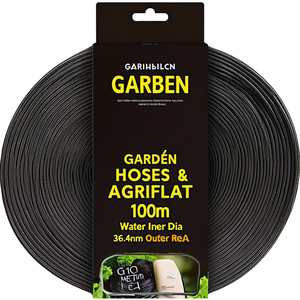 สายยางรดน้ำและรอกเก็บสายยาง AGRIFLAT สายยางรดน้ำ 100 ม. เส้นผ่านศูนย์กลางภายใน 32 มม. เส้นผ่านศูนย์กลางภายนอก 36.4 มม. แพ็ค 100 เส้น - Product Image 2