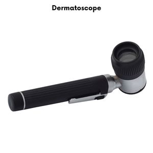 Analyseur de peau dermatologique SWISHER, dermatoscope en acier, microscope médical pour les maladies de la peau et des cheveux, mini microscope électrique de haute qualité, CE 3 ans - Product Image 5